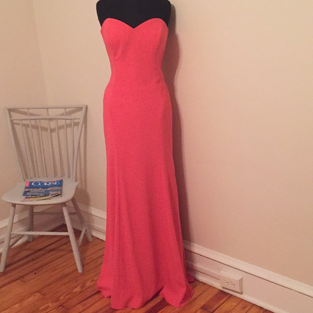 New Dessy dress. Size 12.